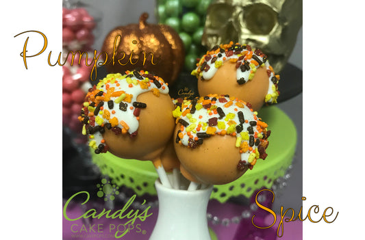 Pumpkin Spice and all things Nice! Our Pumpkin Spice Cake Pops Are Back! #PSL