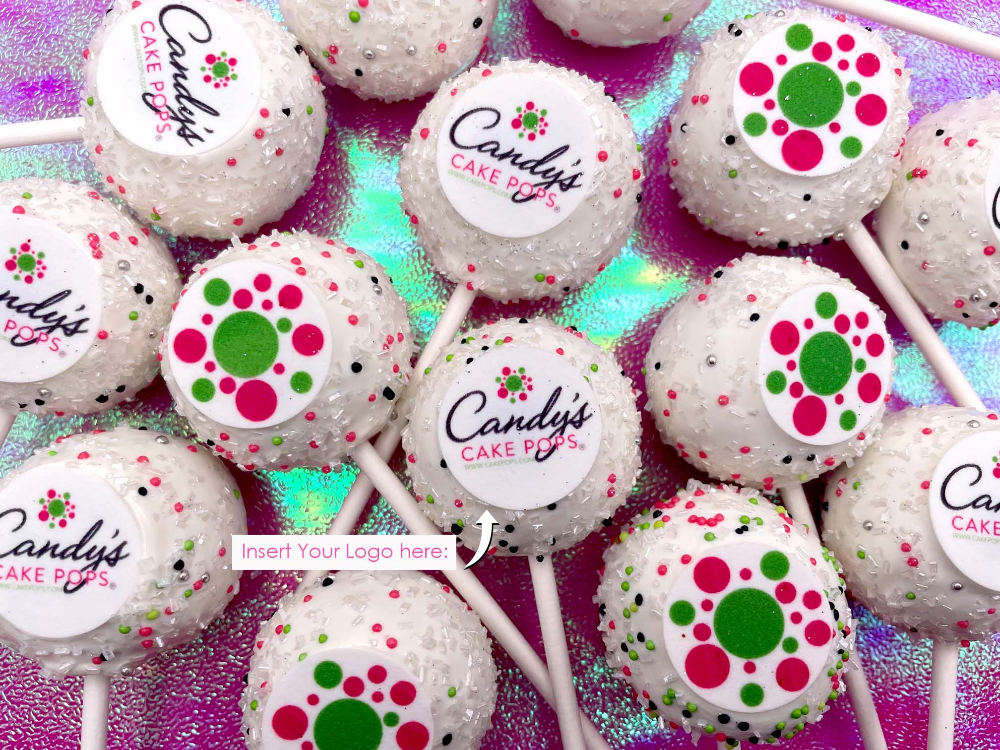 Wholesale Cake Pops Logo Cake Pops Candy Cake Pops