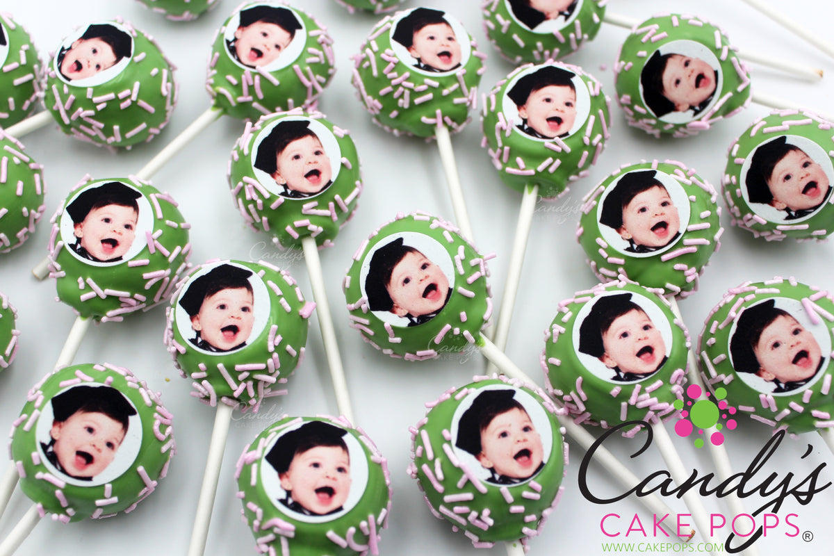Baby / Toddler Face Photo Cake Pops (Send us your photo any age!)