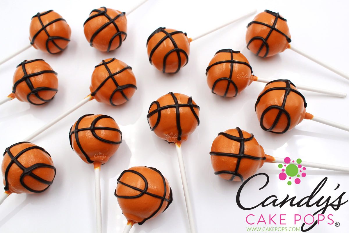 Basketball Cake Pops / March Madness - Candy's Cake Pops