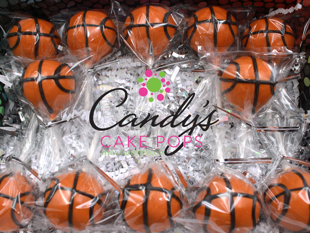 Basketball Cake Pops / March Madness - Candy's Cake Pops