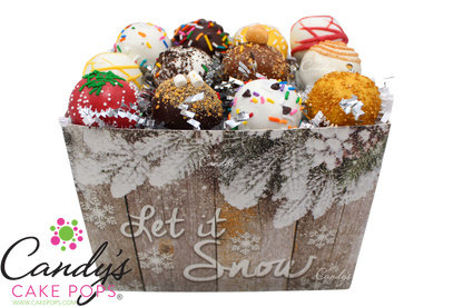 Let it Snow Cake Pop Gift Box - Candy's Cake Pops