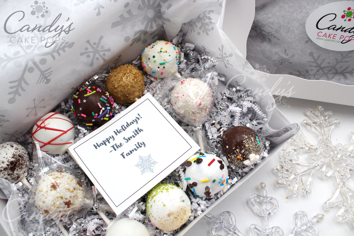 ❄️Silver Snowflake Holiday Gift Box: You Choose Flavor Assortment (non-custom)❄️
