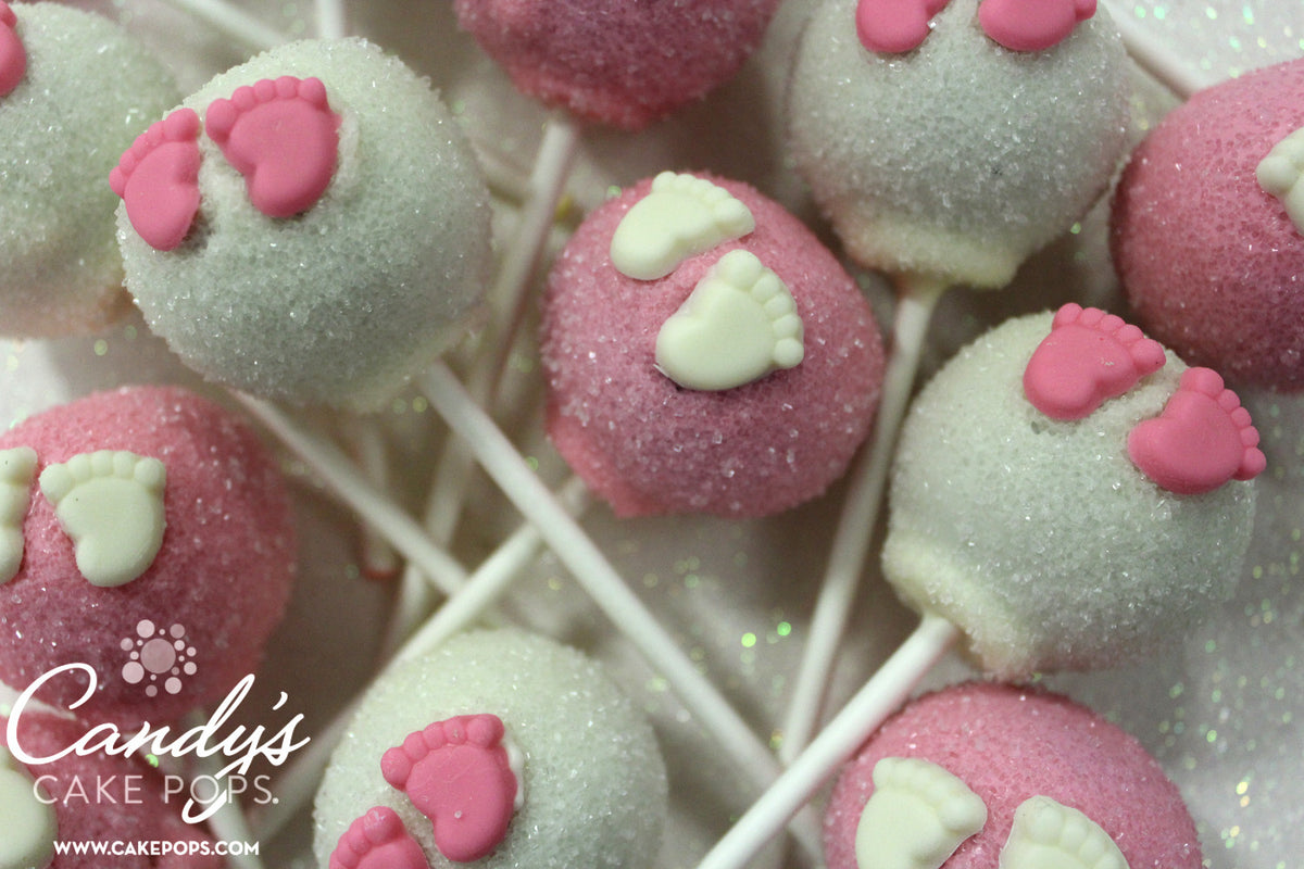 Baby Feet Cake Pops (Choose Color)