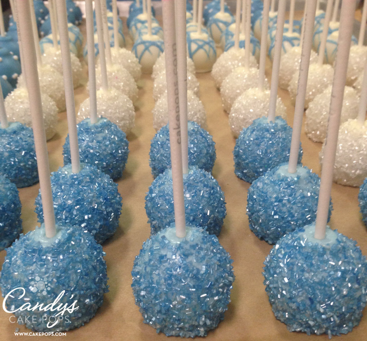 Custom Color Dessert / Candy Buffet Cake Pops (Self-Standing)