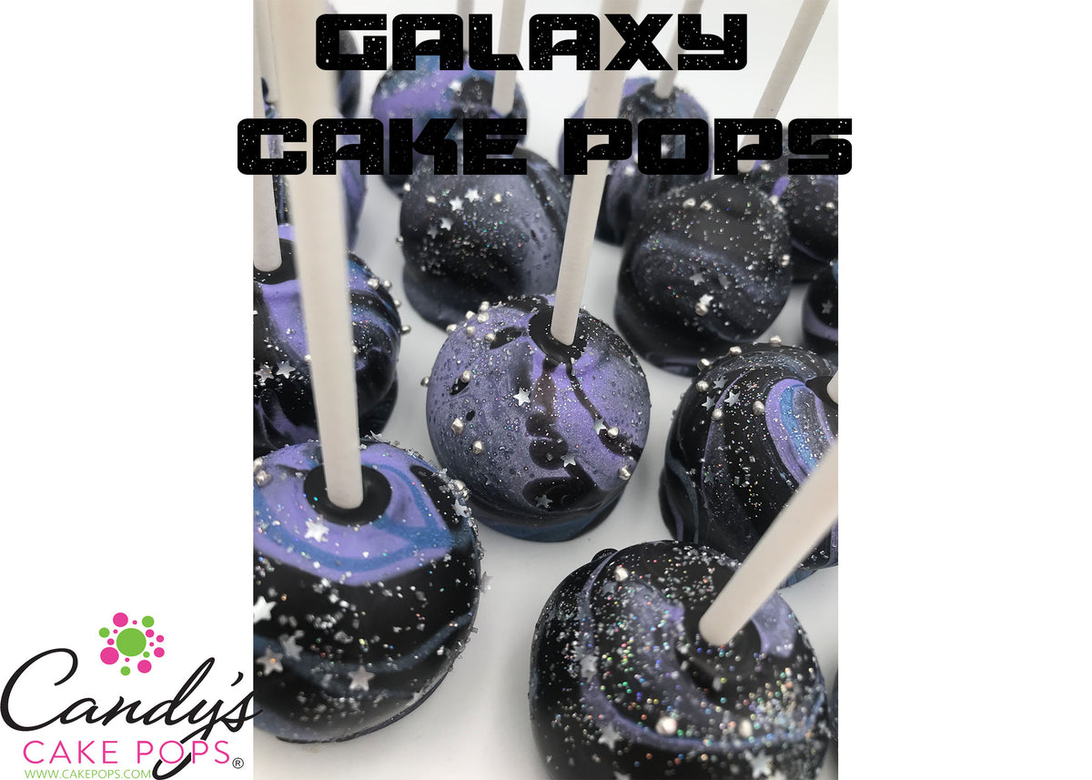 Universe / Galaxy Cake Pops