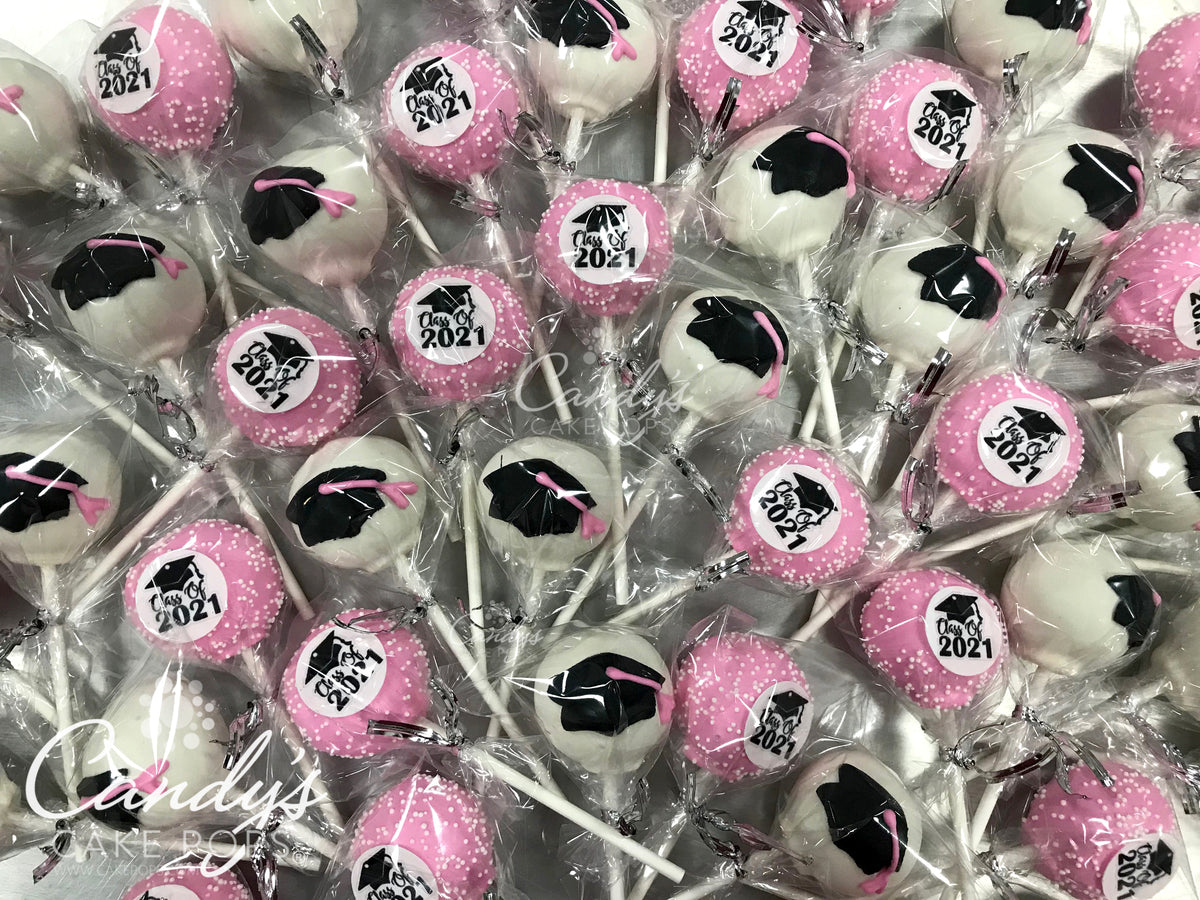 Graduation *2026* Cake Pops - Custom School Colors