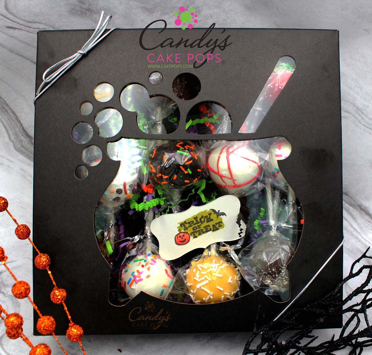 🕷️Halloween You Choose Flavor Assortment Cake Pop Gift Box (non-custom)🎃