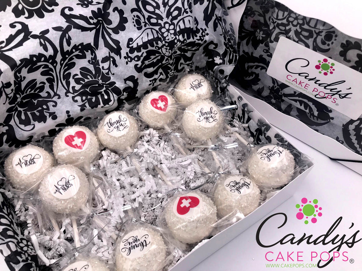 Nurse Appreciation Thank You Gift Cake Pops