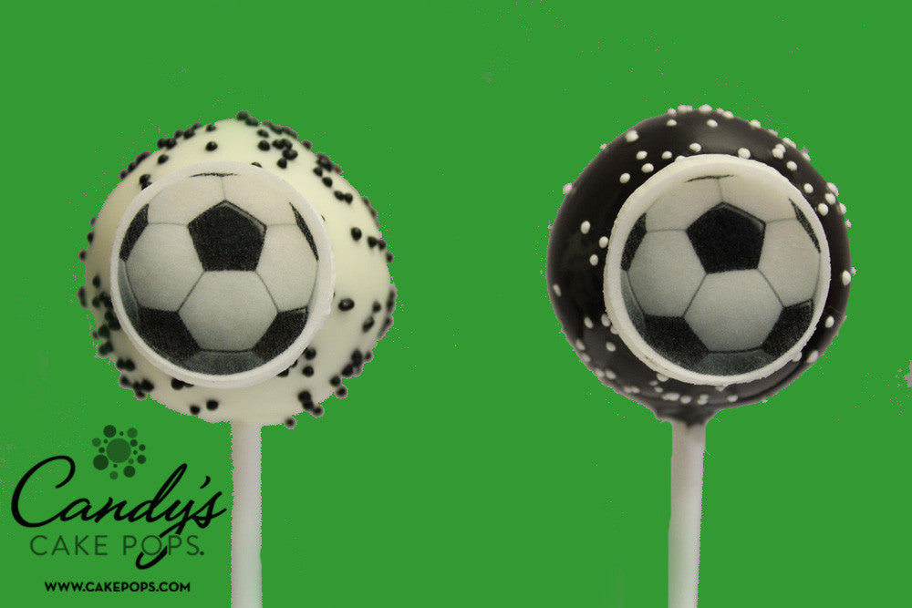 Soccer Ball Cake Pops - Candy's Cake Pops
