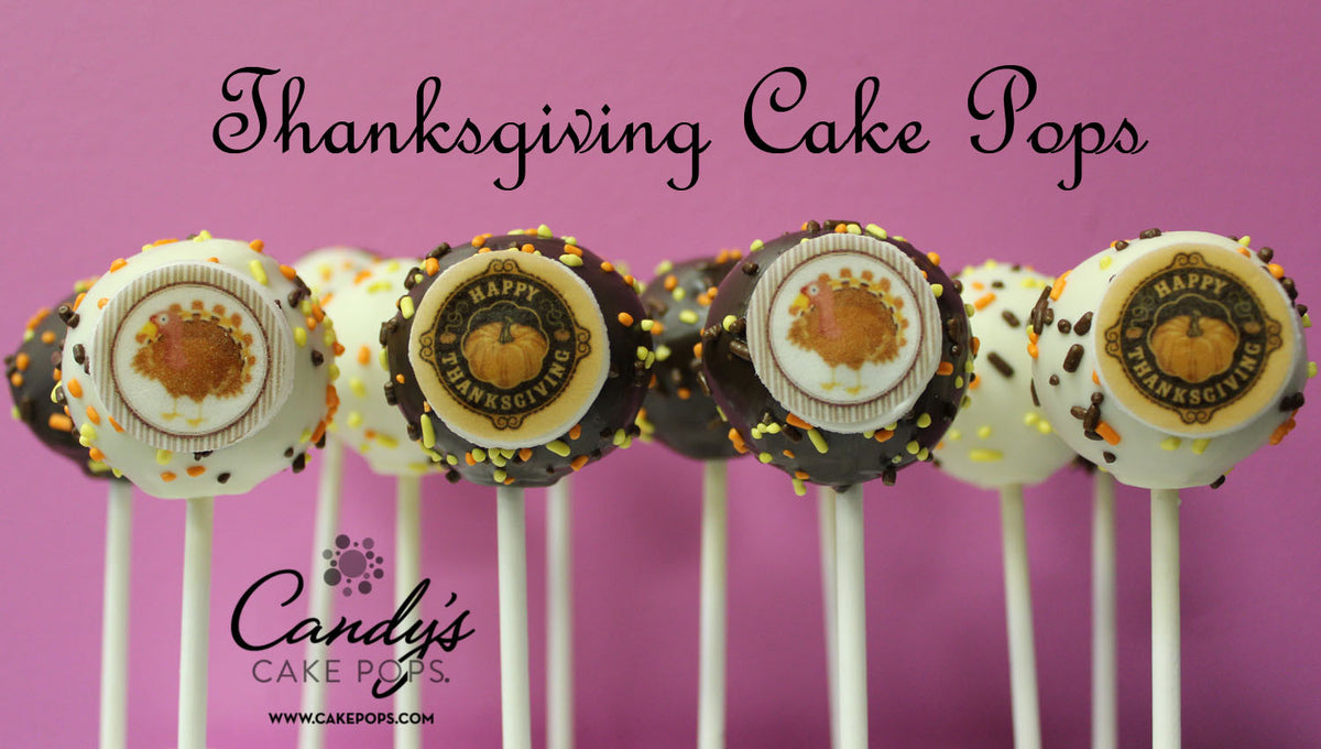 Happy Thanksgiving Cake Pops