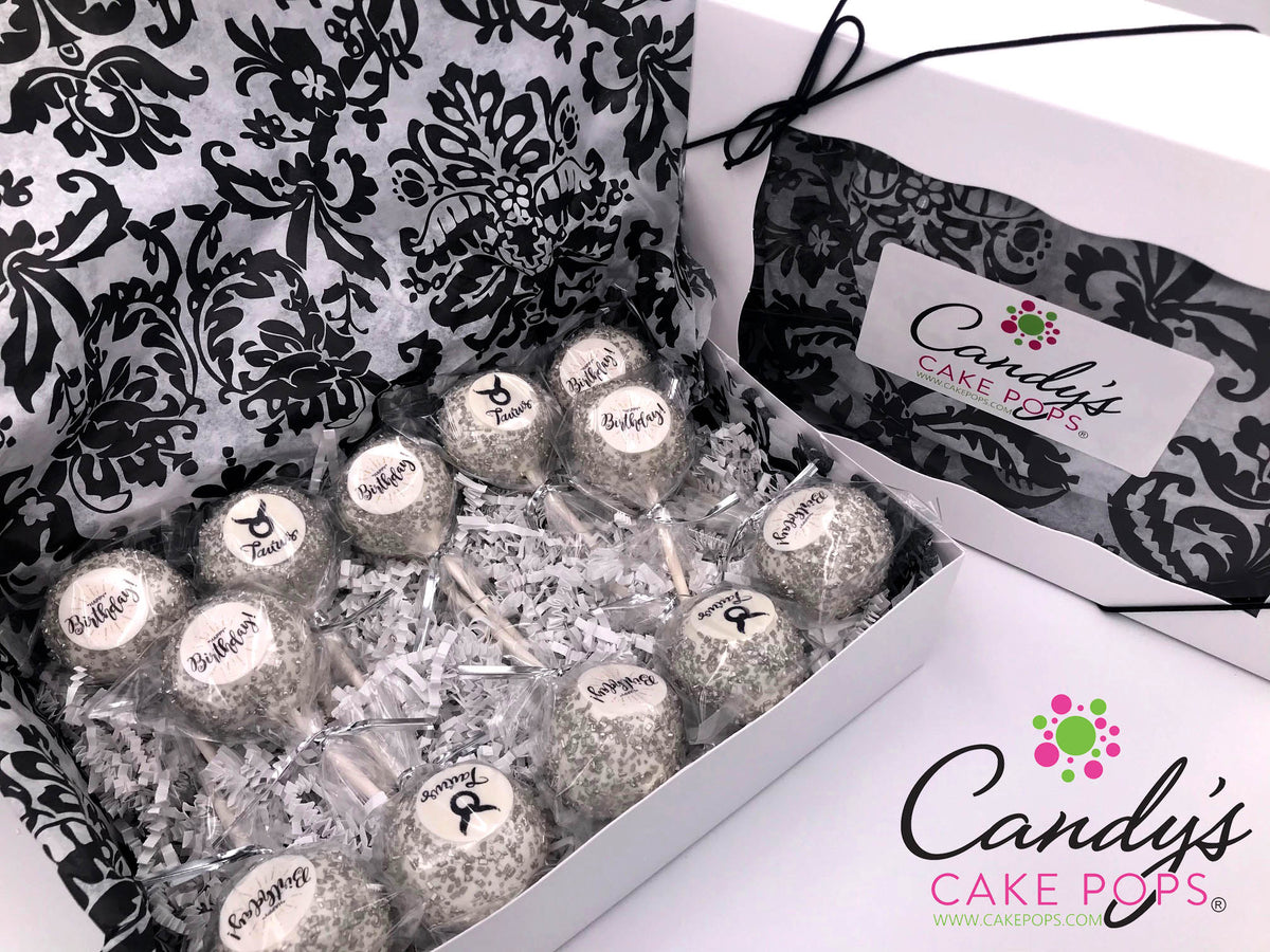 Zodiac Sign Birthday Cake Pops