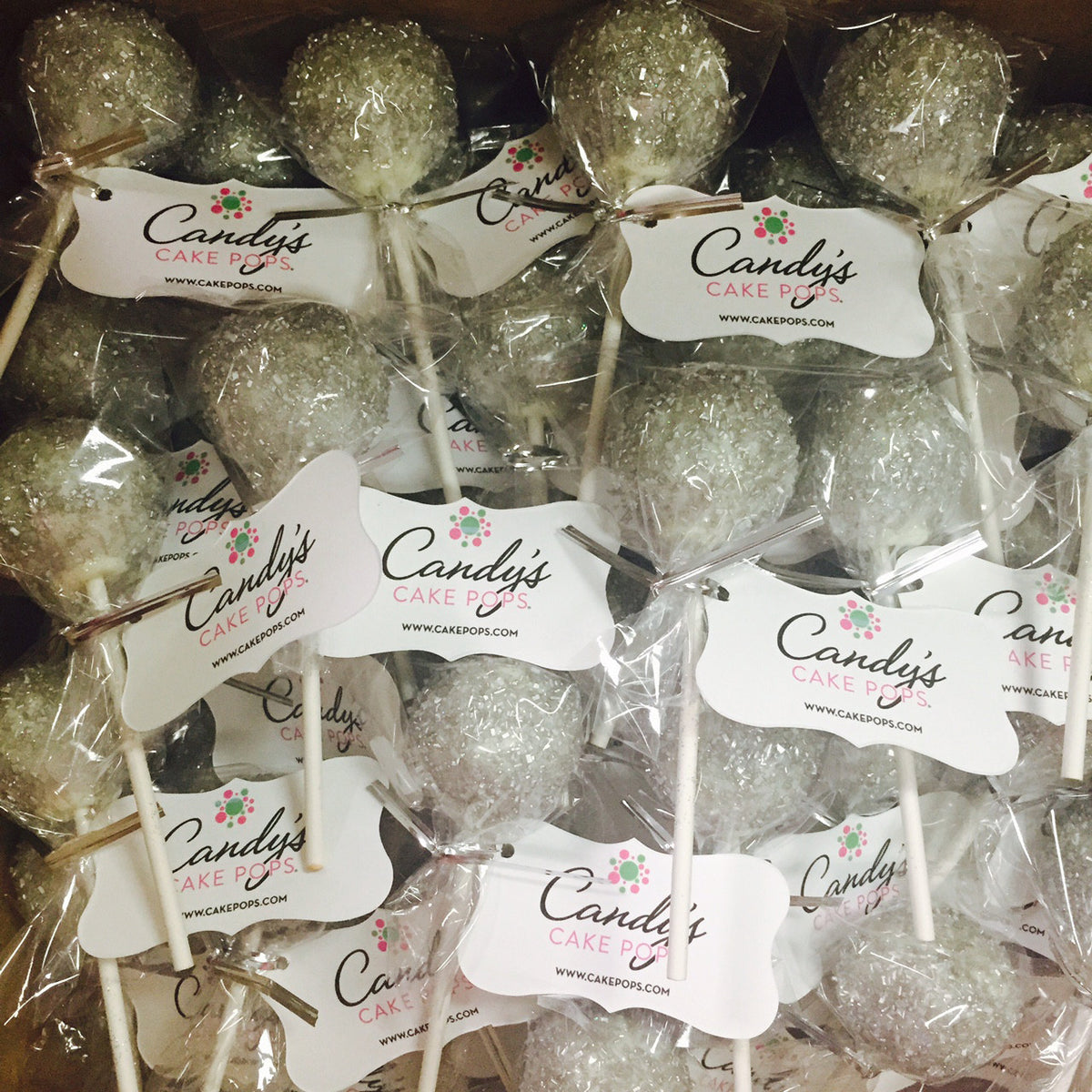 Customized Tag Cake Pops (Logo/Text/Image) (2 Dozen +)