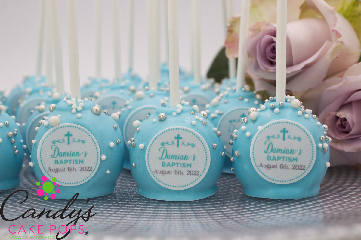 Baptism, Christening & First Communion Cake Pops