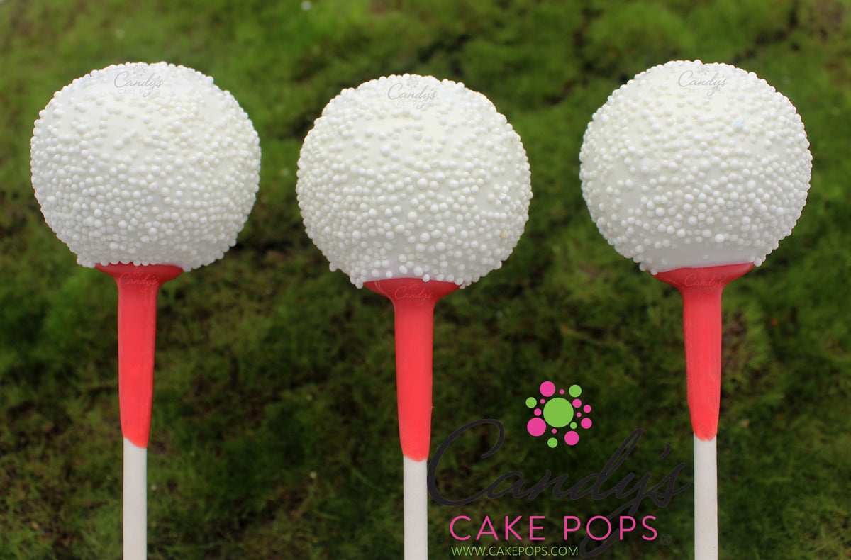 Golf Ball Cake Pops