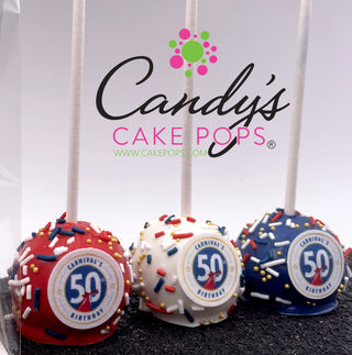 Custom Edible Image / Company Logo Cake Pops