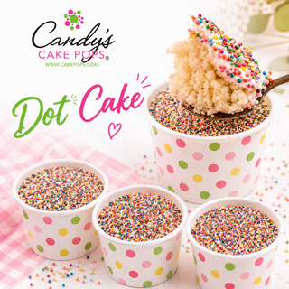 4 Pack: Candy's Dot Cake with 2 Day Shipping Included!