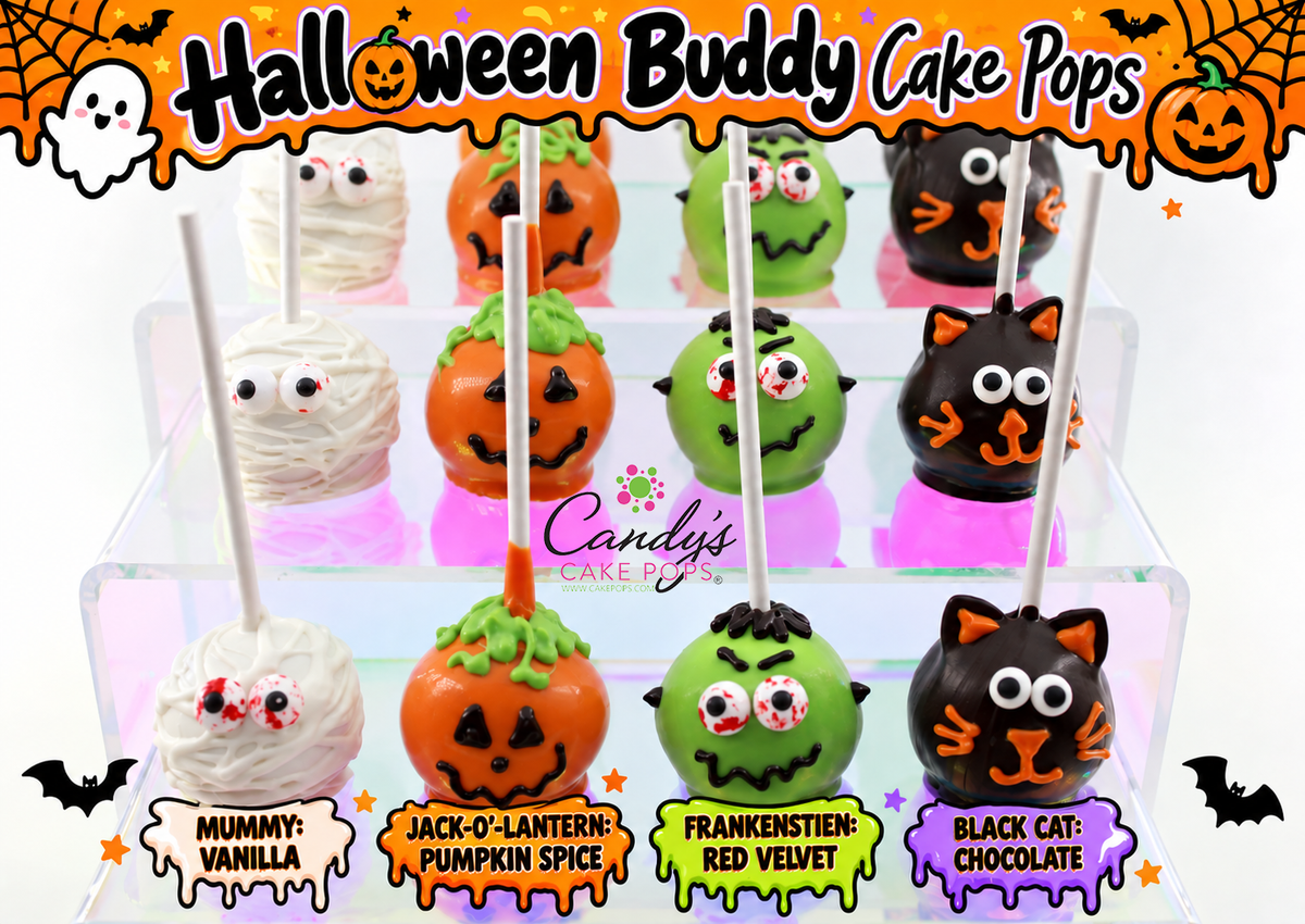 Halloween Spooky Buddy Cake Pops