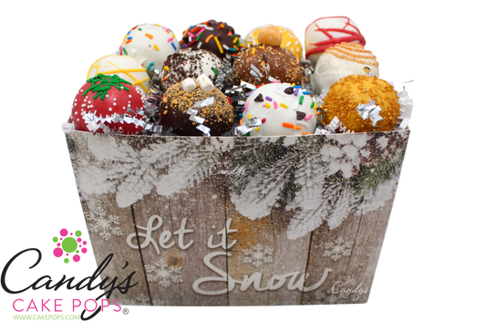 Let it Snow Cake Pop Gift Box - Candy's Cake Pops