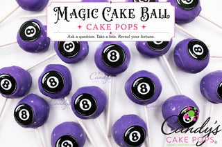Magic Cake Ball : Fortune Telling Cake Pops 🎱🔮 - Candy's Cake Pops