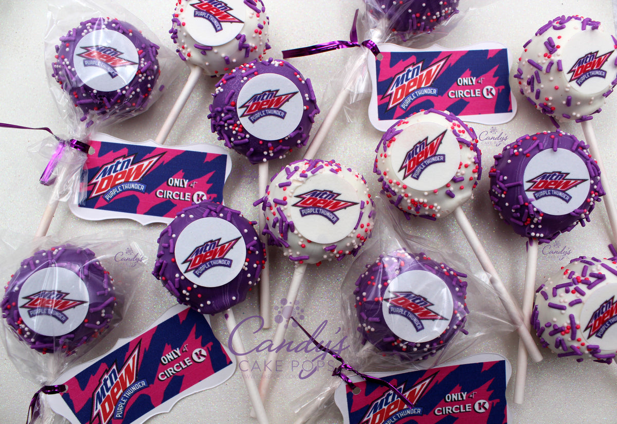 Custom Edible Image / Company Logo Cake Pops