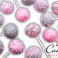 Silver and Pink Cake Pops