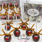 Reindeer Chocolate Cake Pops Gift