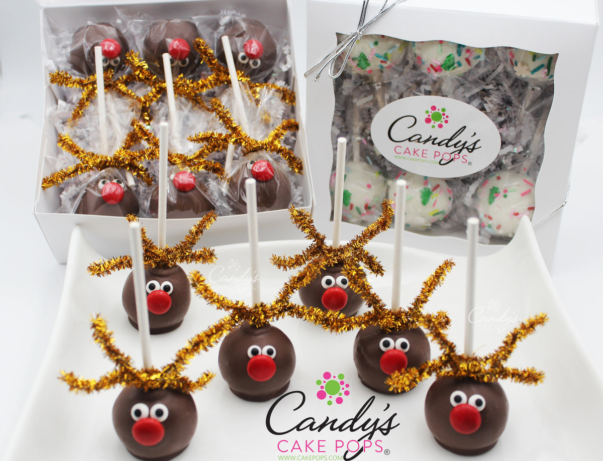 🦌Reindeer Cake Pops🦌