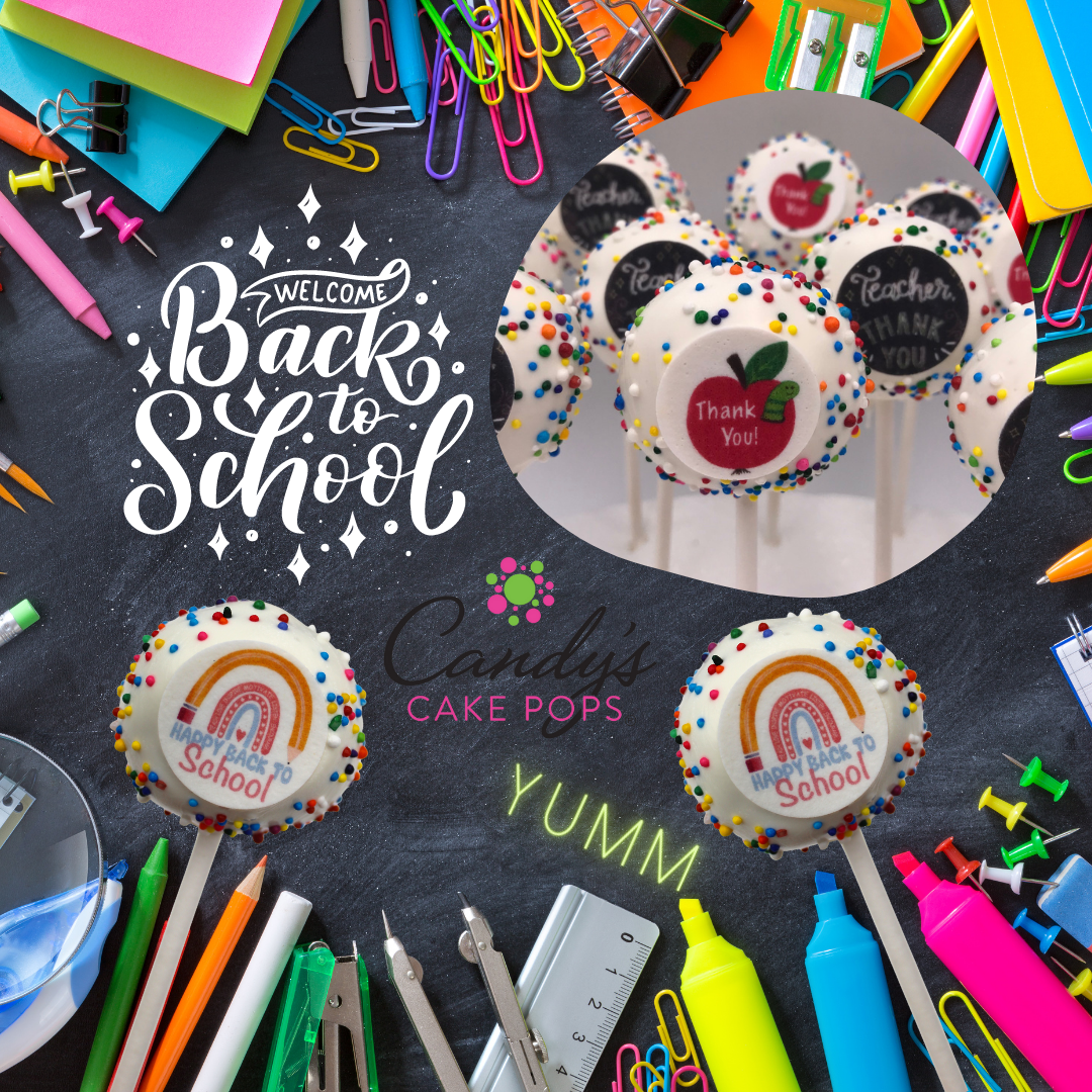 Teacher Gift Thank You School Cake Pops