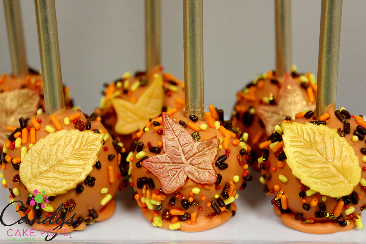 Thanksgiving / Fall Favor Cake Pops - Pumpkin Spice or Chocolate Available: 9/1-11/30