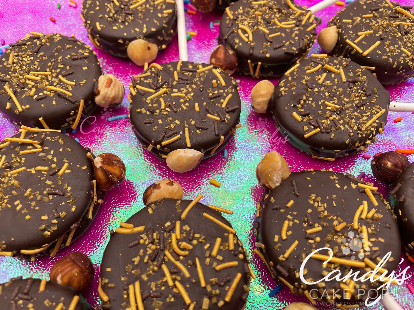Chocolate Hazelnut Oreos (Nutella Flavor) - Candy's Cake Pops