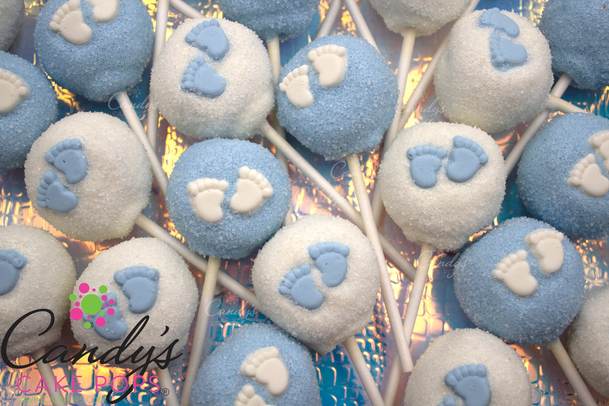 Baby Feet Cake Pops (Choose Color)