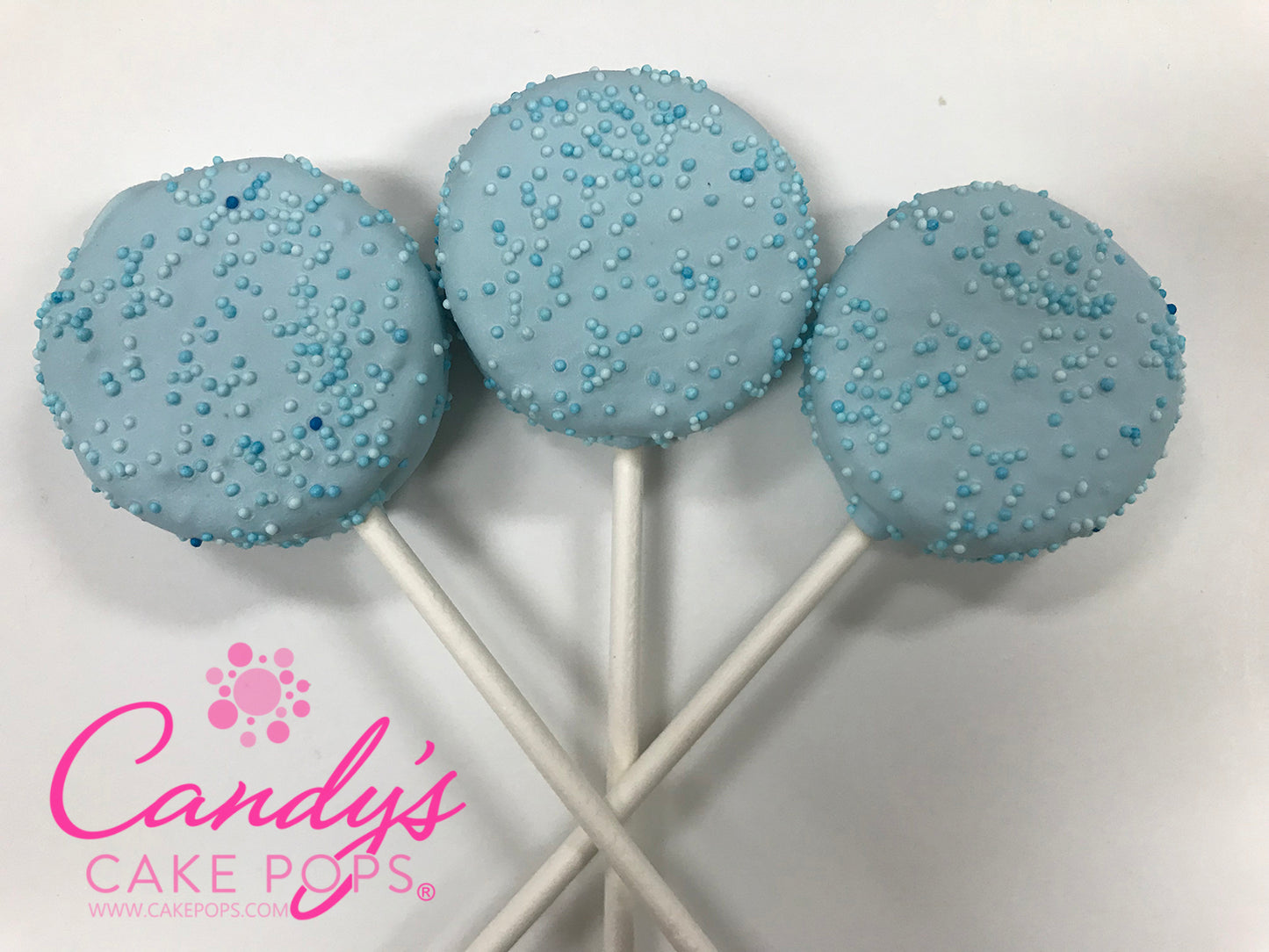 Custom Color Chocolate Covered Oreos (Choose Dipping Color and Sprinkle Type/Color) - Candy's Cake Pops