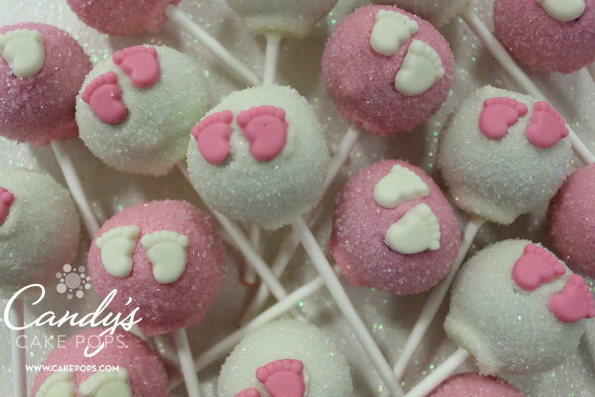 Baby Feet Cake Pops (Choose Color)