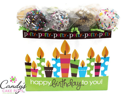 Happy Birthday to You!  Cake Pop Box - Candy's Cake Pops