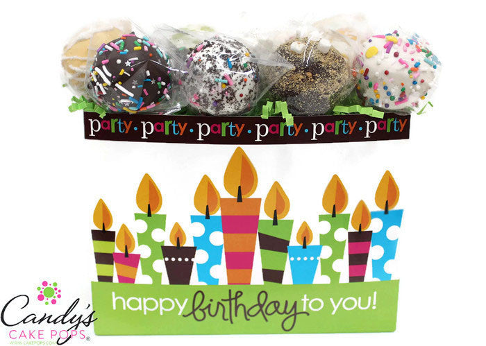 Happy Birthday to You! Cake Pop Box