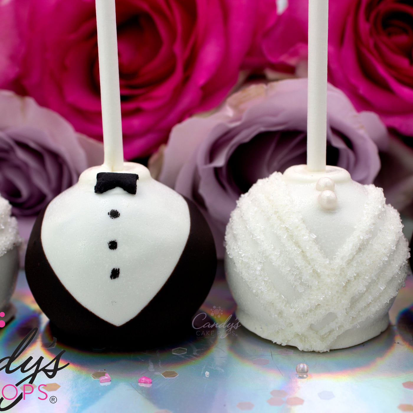 Wedding Cake Pops | Cake Pop Wedding Favors - Candy Cake Pops