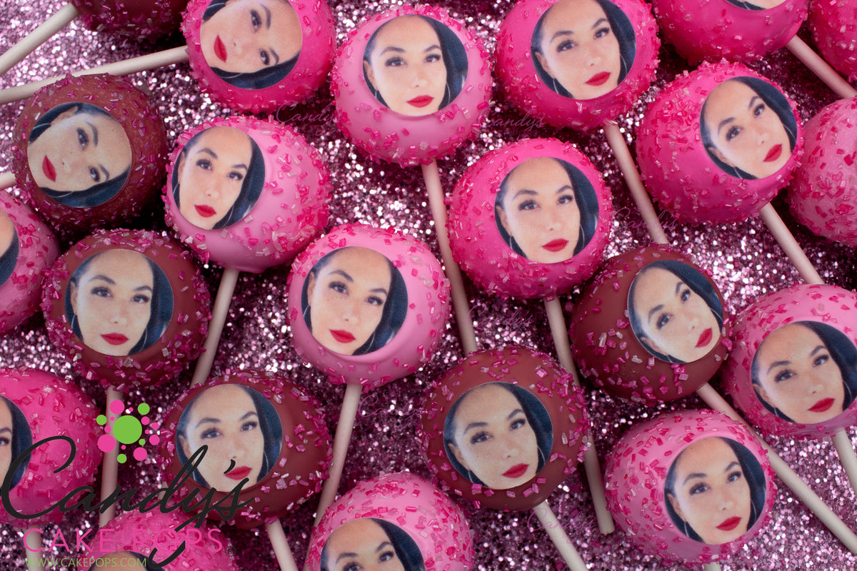 Personalized Face/ Selfie / Portrait Cake Pops (Send us your photo!)