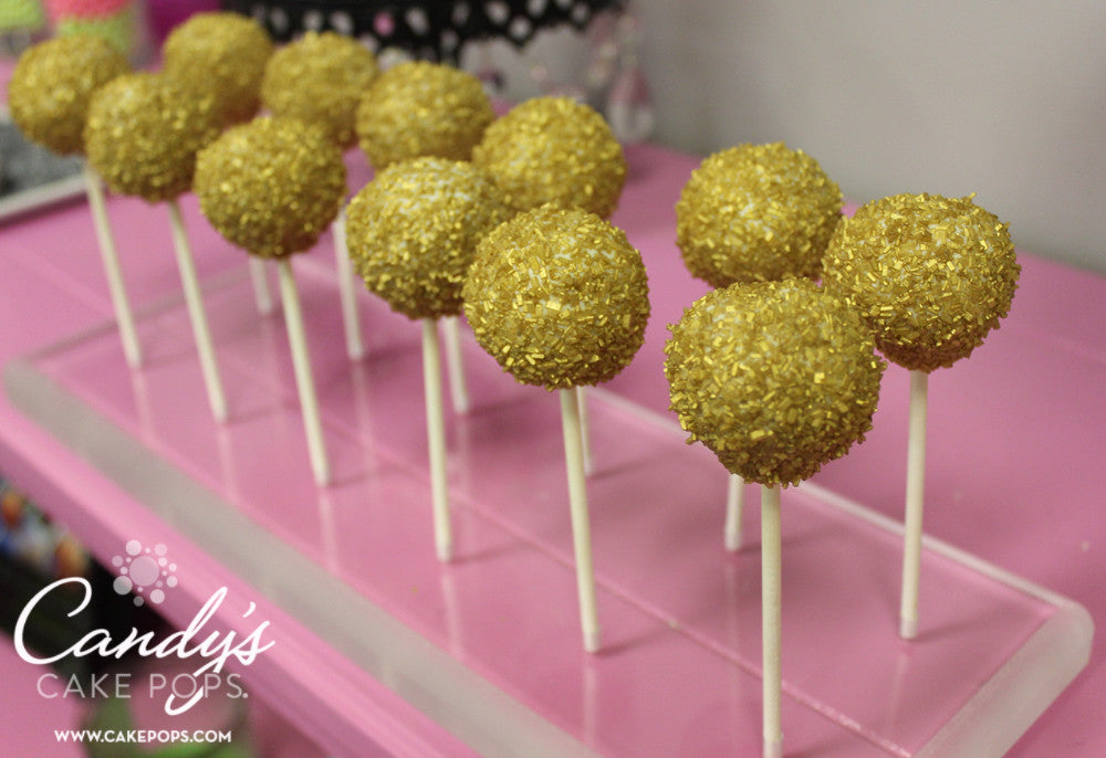Wholesale / Bulk Simple Design Cake Pops *ONE OUTSIDE COATING COLOR ONLY WITH SPRINKLE COLOR CHOICE*