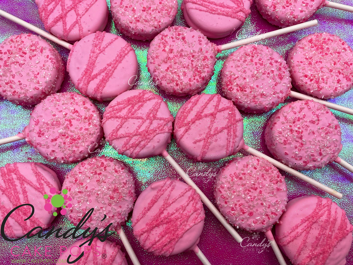 Custom Color Chocolate Covered Oreos (Choose Dipping Color and Sprinkle Type/Color)