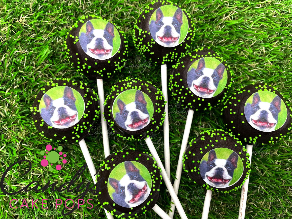 Personalized Pet Portrait Cake Pops (Send us your photo!)