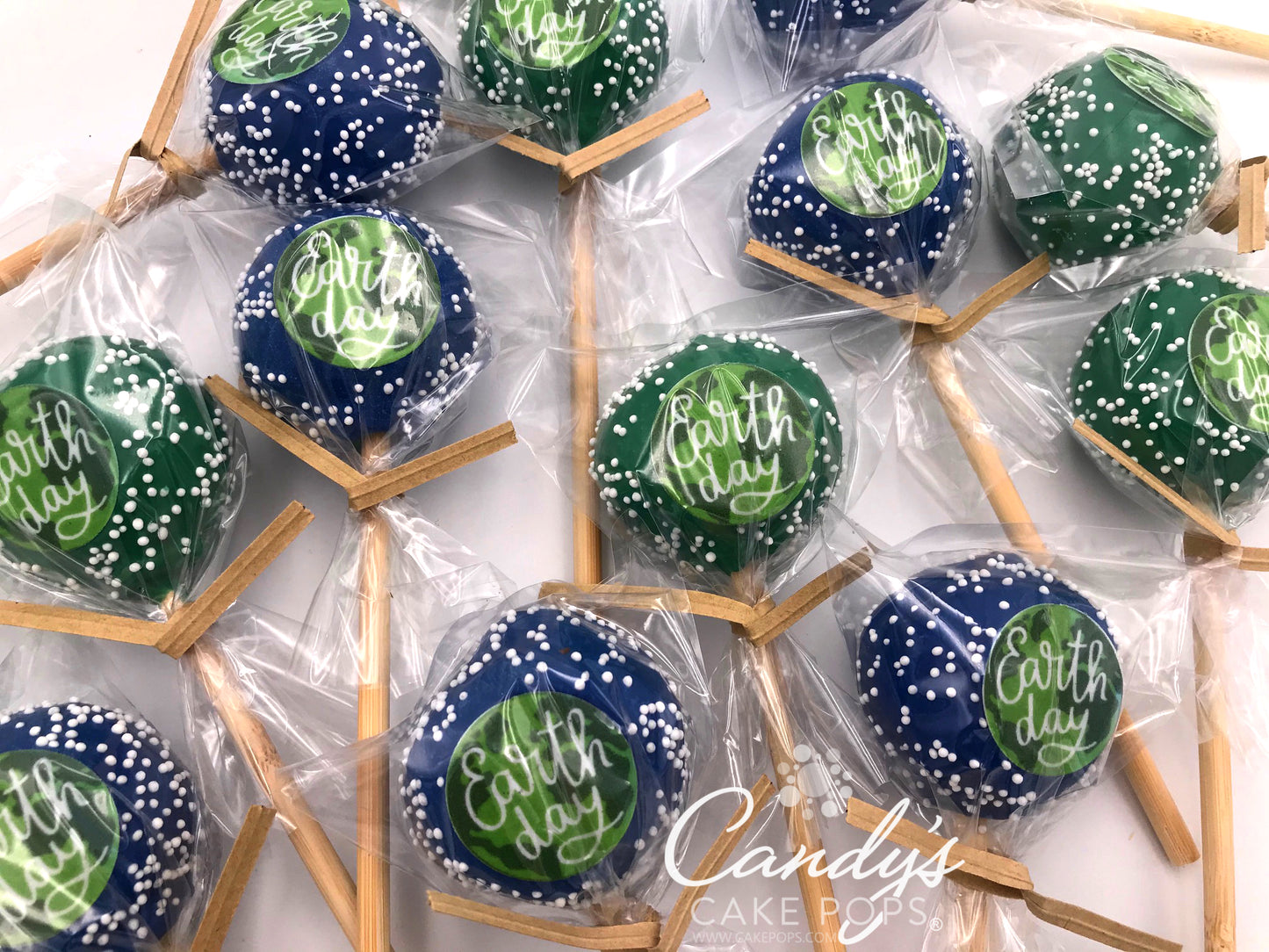 Earth Day Cake Pops - April 22nd - Candy's Cake Pops