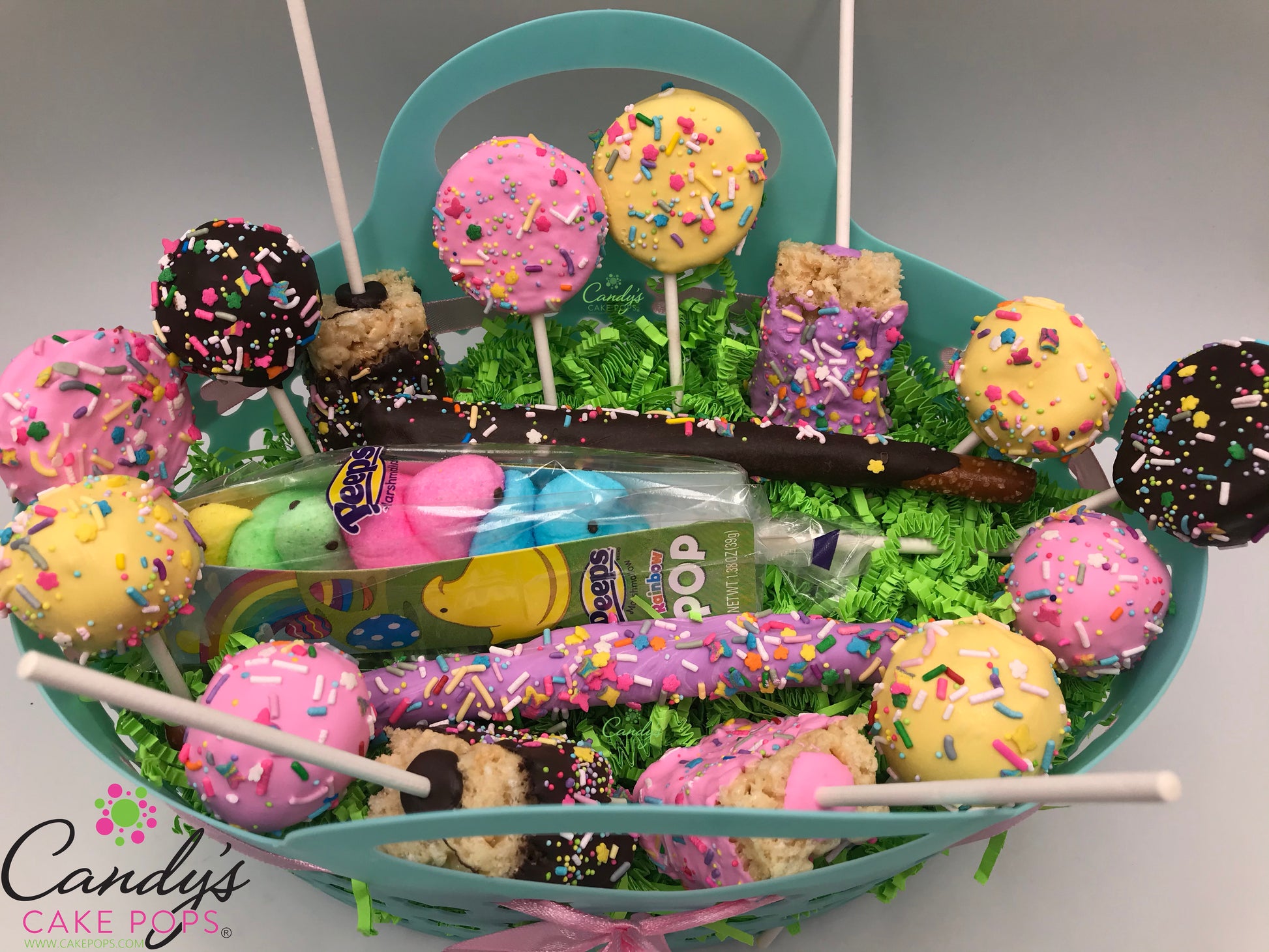 Chocolate Covered Variety Easter Cake Pop Gift Box - Candy's Cake Pops