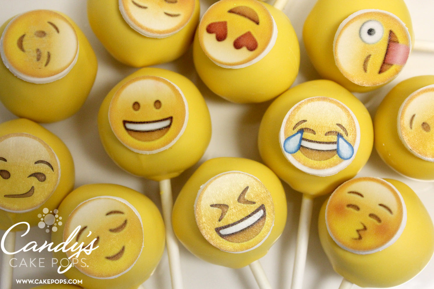 Emoji Cake Pops - Candy's Cake Pops