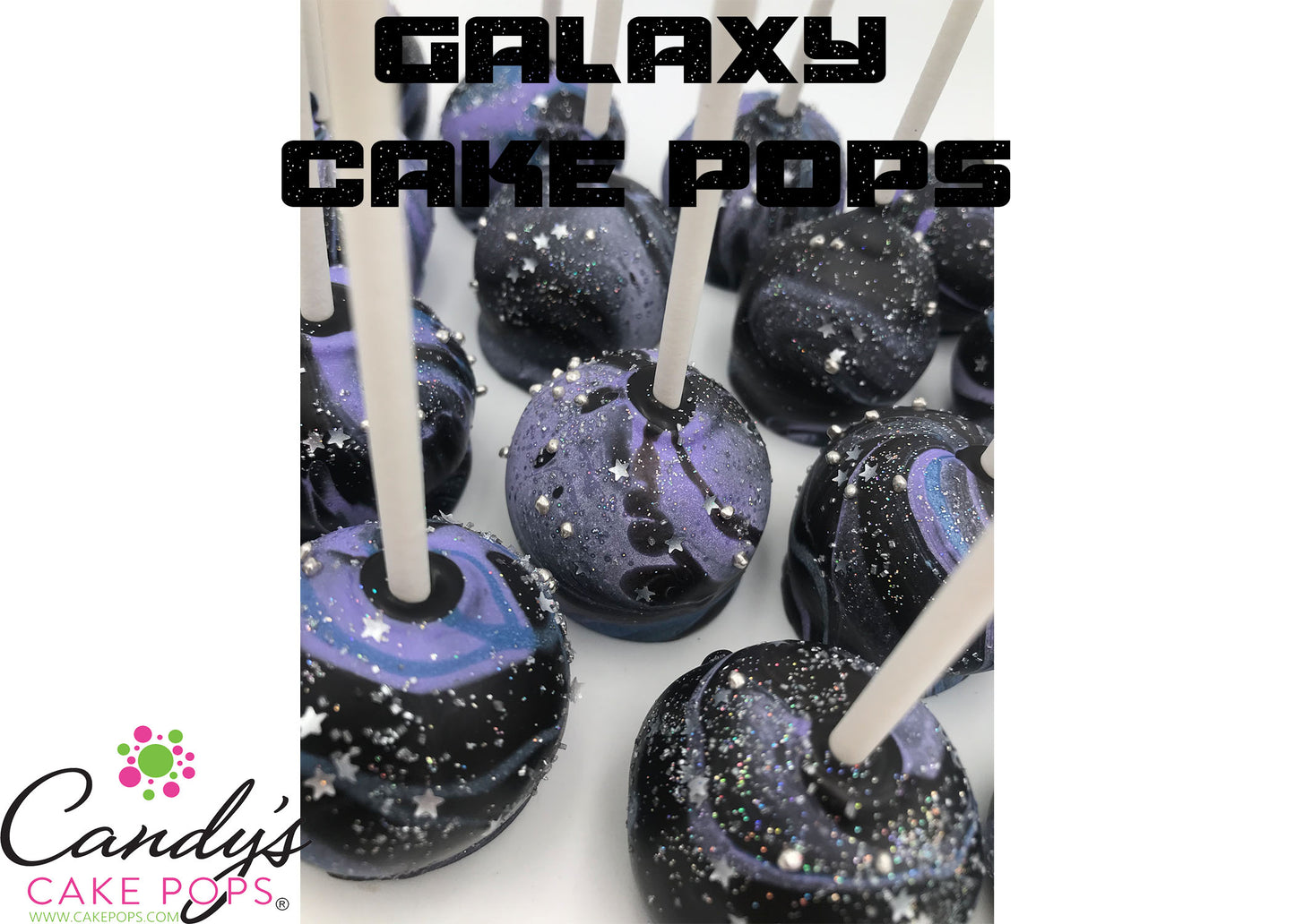 Universe / Galaxy Cake Pops - Candy's Cake Pops