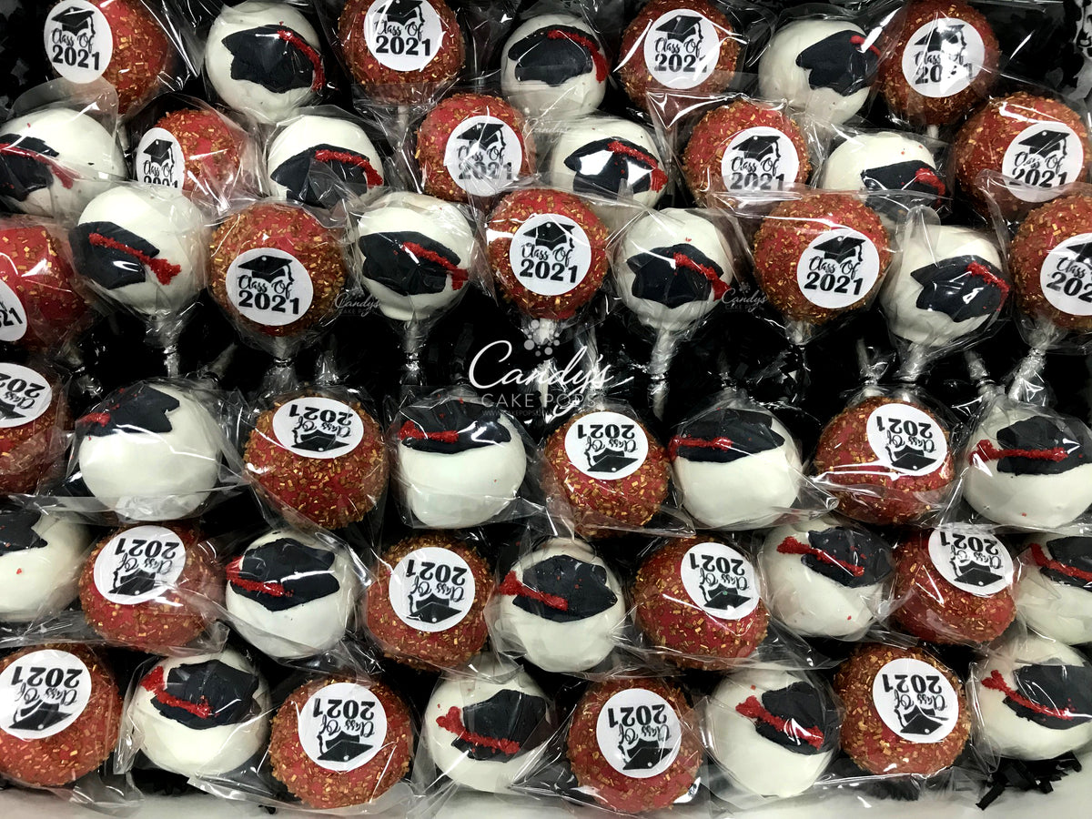 Graduation *2026* Cake Pops - Custom School Colors