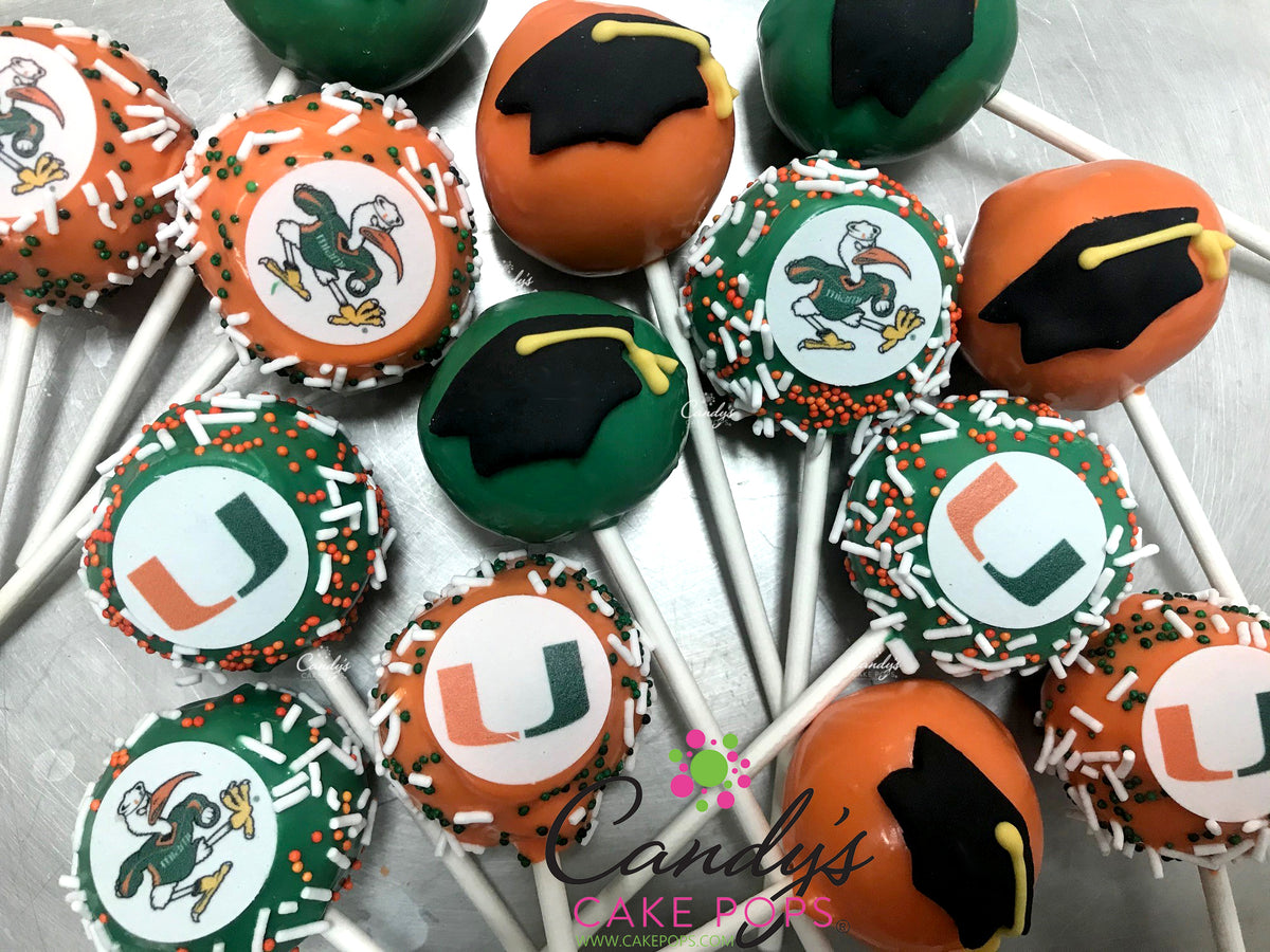 Graduation *2026* Cake Pops - Custom School Colors