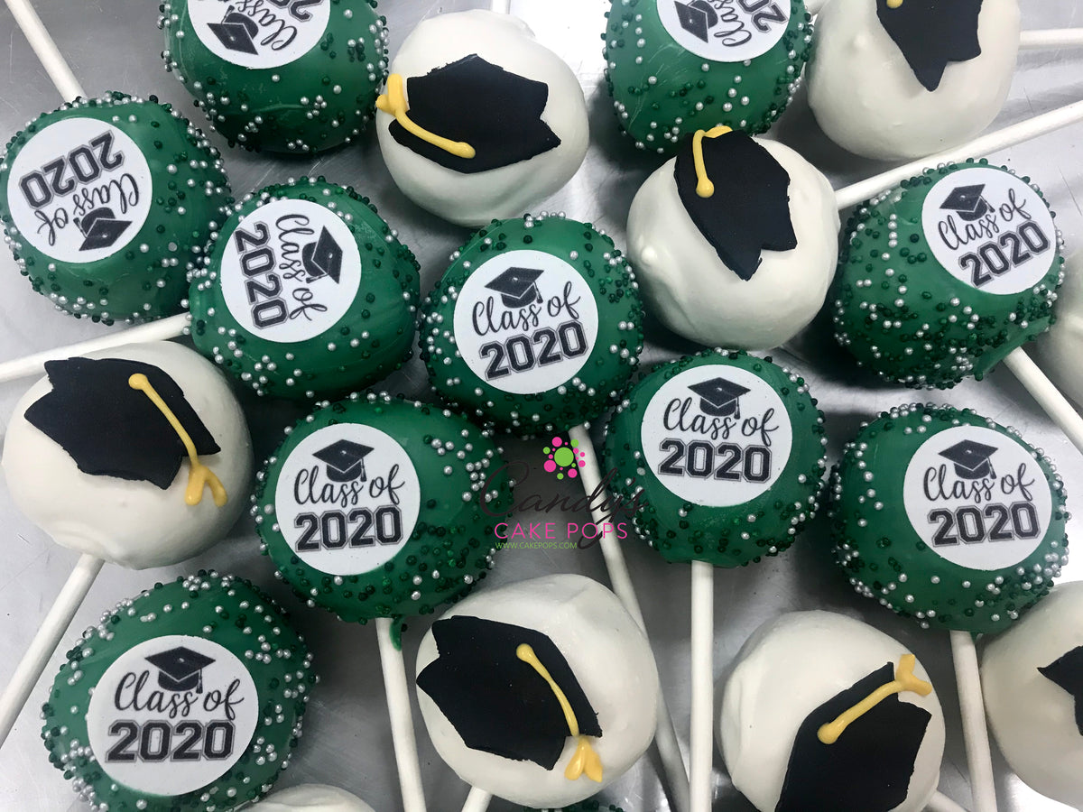 Graduation *2026* Cake Pops - Custom School Colors