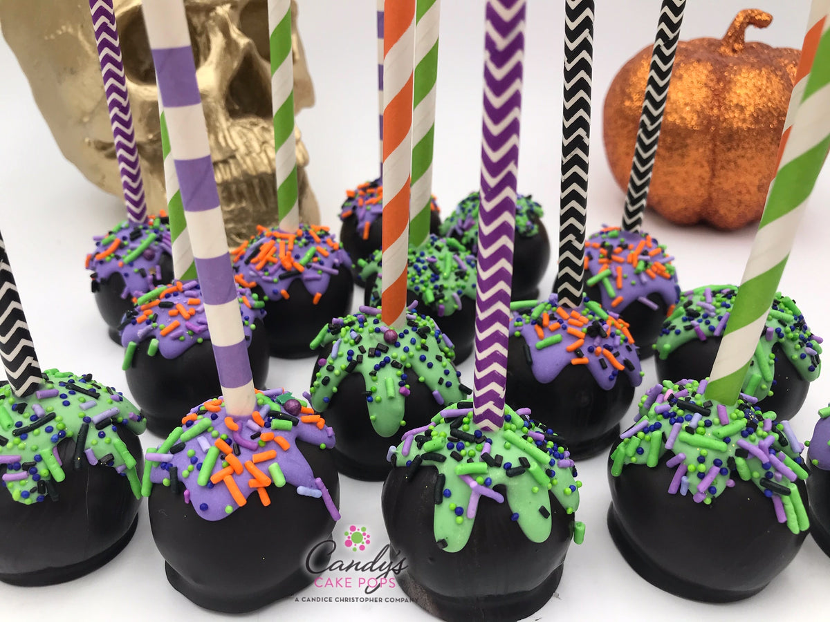 Halloween Party Candy Buffet Cake Pops (Self-Standing)