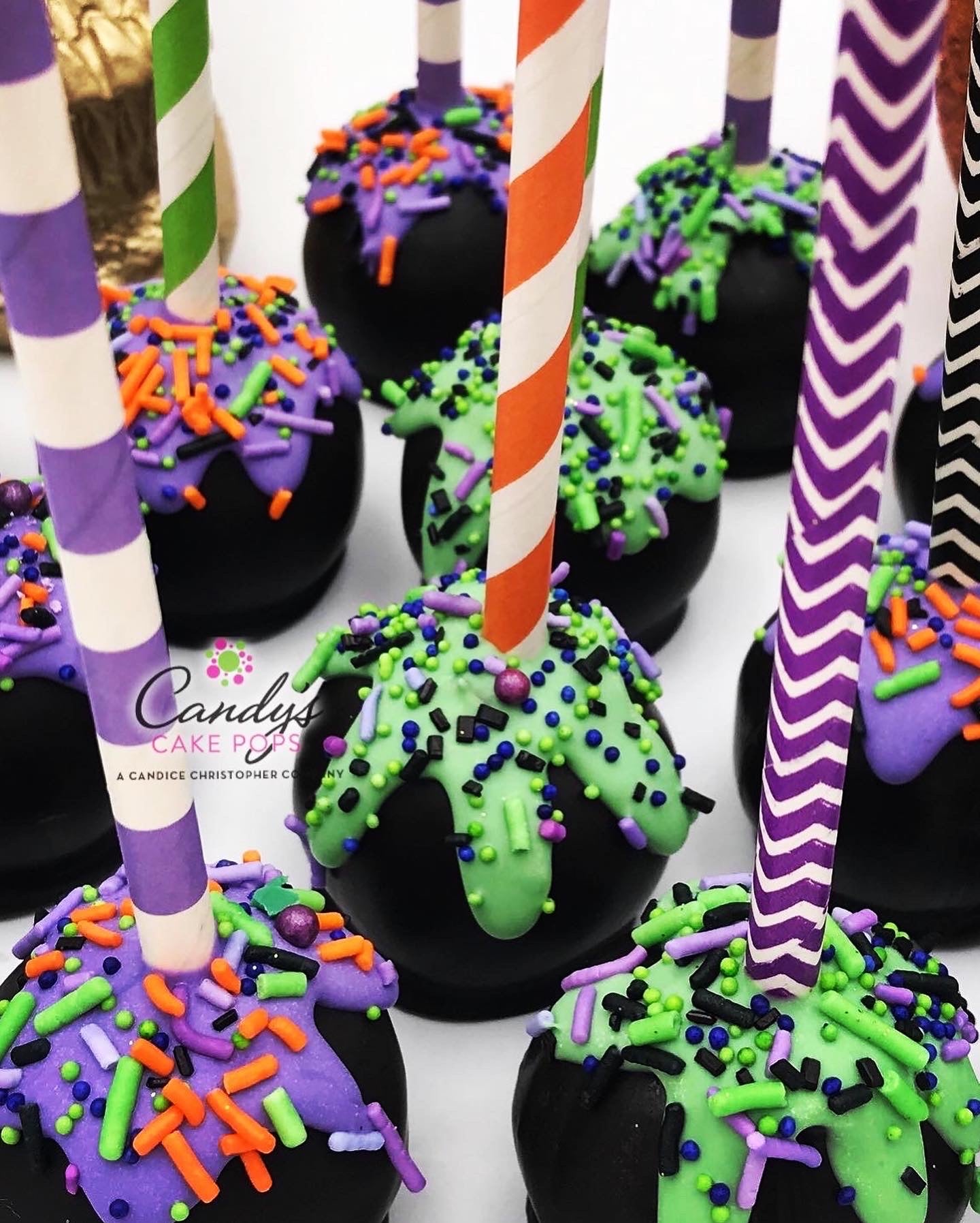 Halloween Party Candy Buffet Cake Pops (Self-Standing) - Candy's Cake Pops